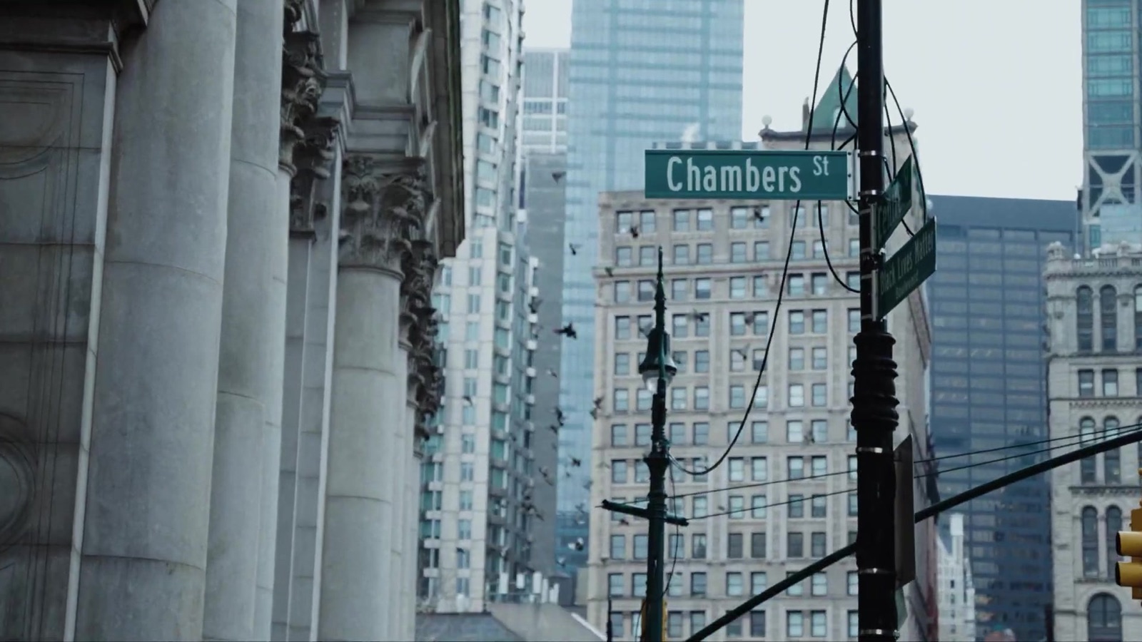 Chambers Street, at the courthouse