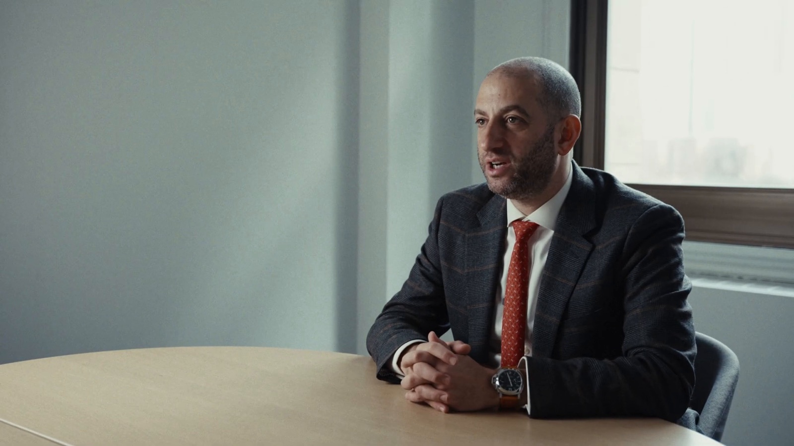 Todd A. Spodek at the table