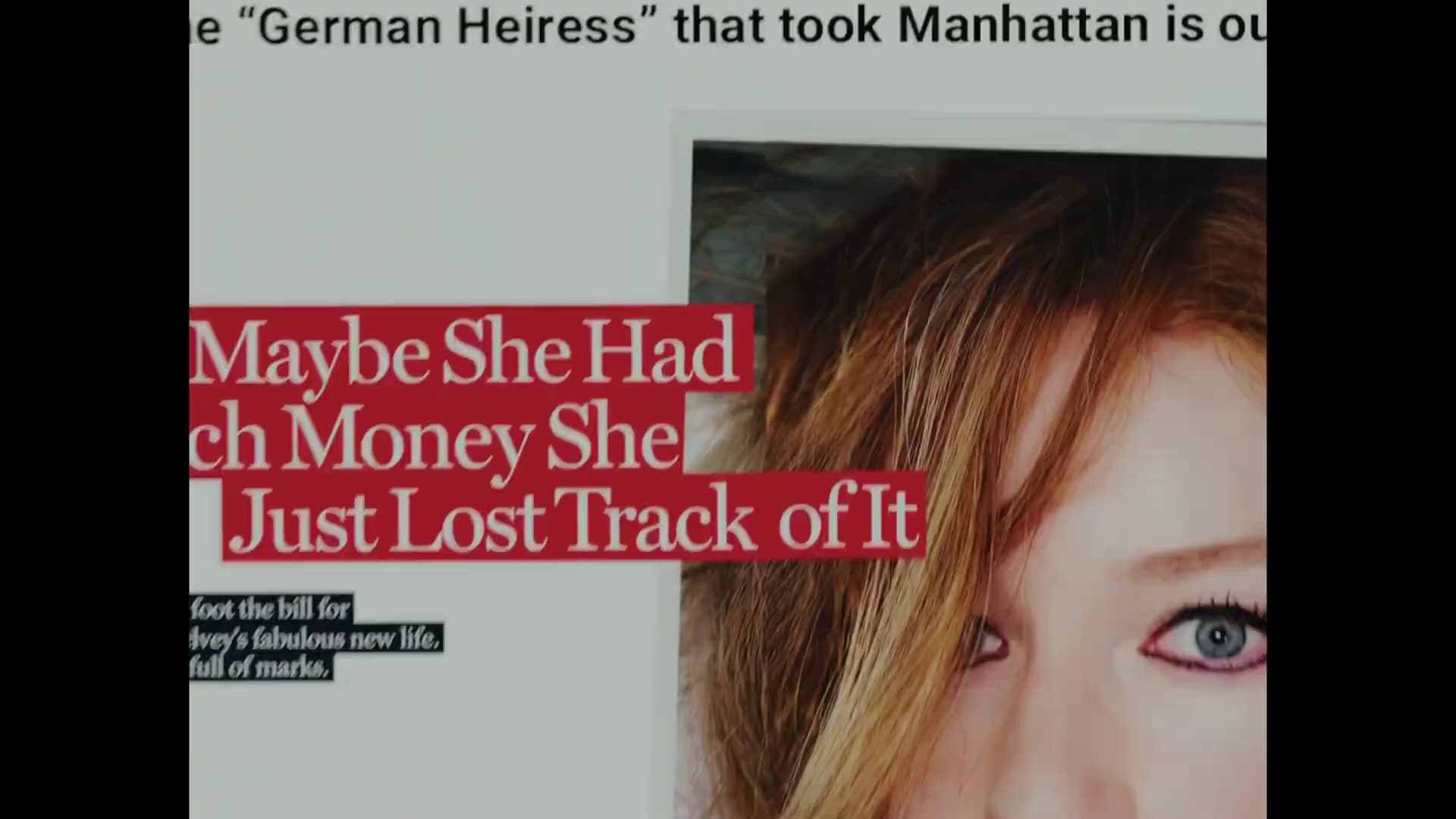 German Heiress case press coverage