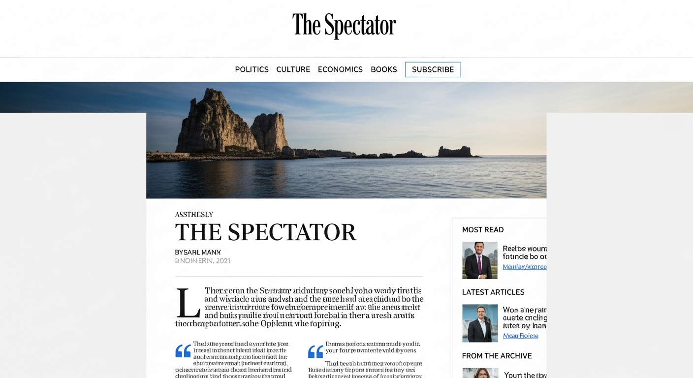 Todd Spodek published column in The Spectator